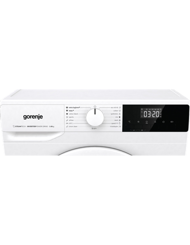 Mașină de spălat Gorenje W11NHPI84AS, 8kg, Alb