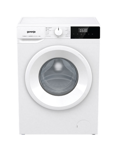 Mașină de spălat Gorenje W11NHPI84AS, 8kg, Alb