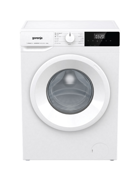 Mașină de spălat Gorenje W11NHPI84AS, 8kg, Alb