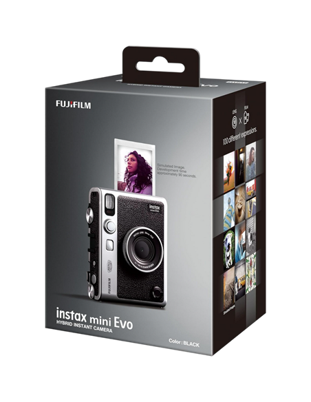 Cameră Foto Fujifilm Instax Mini Evo, Negru