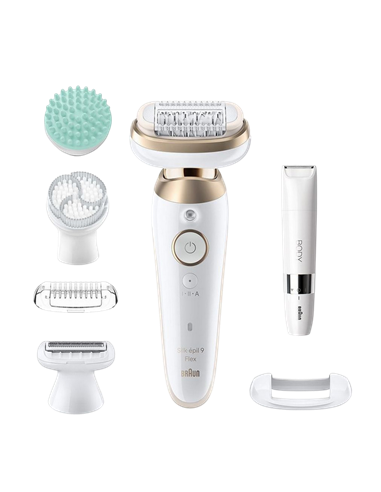 Epilator Braun SES9481 3D, Alb | Auriu