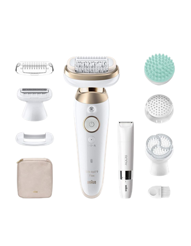 Эпилятор Braun SES9481 3D, Белый | Золотистый