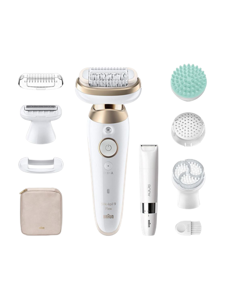 Эпилятор Braun SES9481 3D, Белый | Золотистый