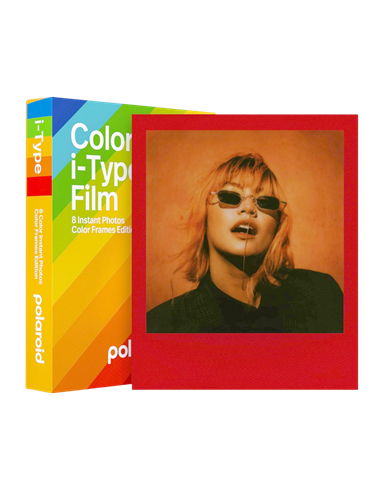 Polaroid Color Film для i-Type, Color Frames, 8 шт