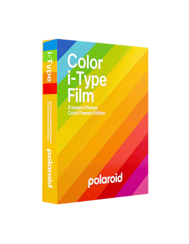 Polaroid Color Film для i-Type, Color Frames, 8 шт