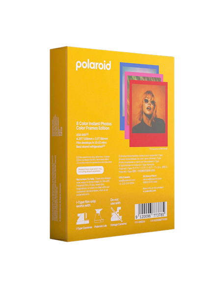 Polaroid Color Film для i-Type, Color Frames, 8 шт