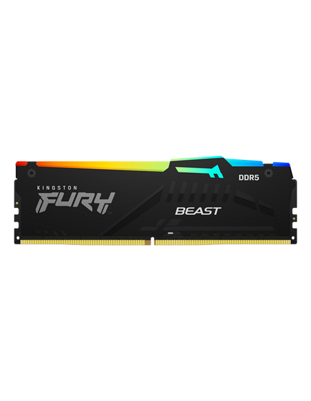 Оперативная память Kingston FURY Beast RGB, DDR5 SDRAM, 6800 МГц, 16 ГБ, KF568C34BBEA-16