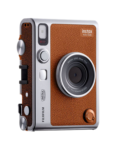 Фотоаппарат моментальной печати Fujifilm Instax Mini Evo, Коричневый