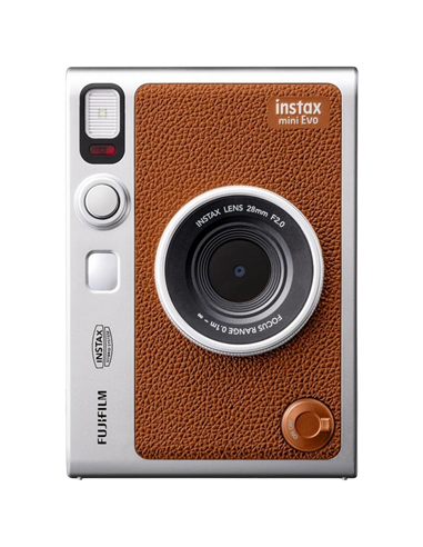 Фотоаппарат моментальной печати Fujifilm Instax Mini Evo, Коричневый