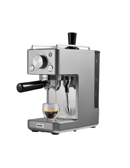 Кофеварка рожковая Breville VCF185X-01, 1415Вт, Нержавеющая сталь