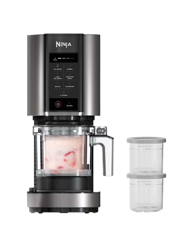 Aparat de îngheţată Ninja NC302EU, Negru | Gri