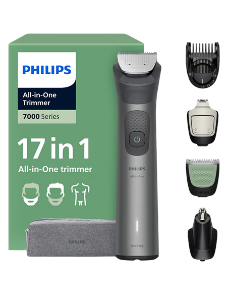 Trimmer pentru bărbați Philips MG7961/15, Gri