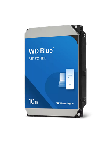 Жесткий диск Western Digital WD Blue, 3.5", 10 ТБ <WD100EAGZ>
