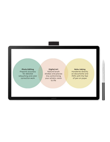 Графический планшет Wacom ONE 14, Белый