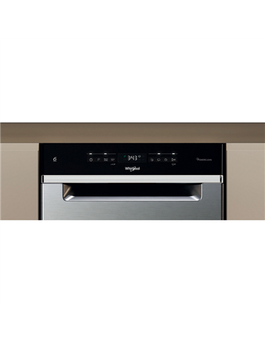 Mașină de spălat vase Whirlpool WH6UB10BS7A0X, Oțel inoxidabil