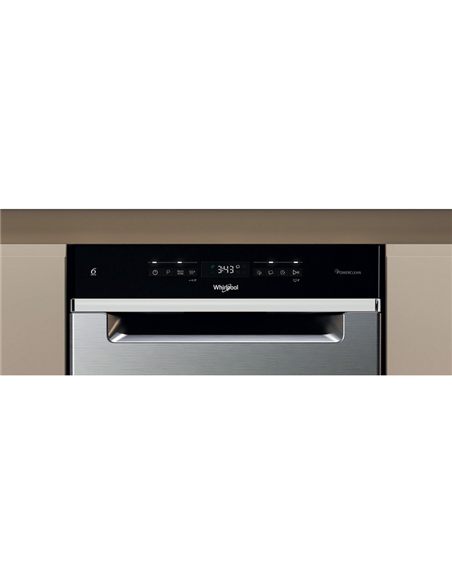 Mașină de spălat vase Whirlpool WH6UB10BS7A0X, Oțel inoxidabil