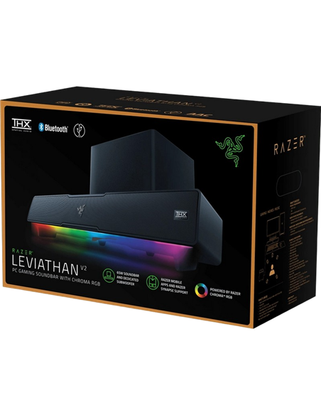 Sistem audio RAZER Leviathan V2, Negru