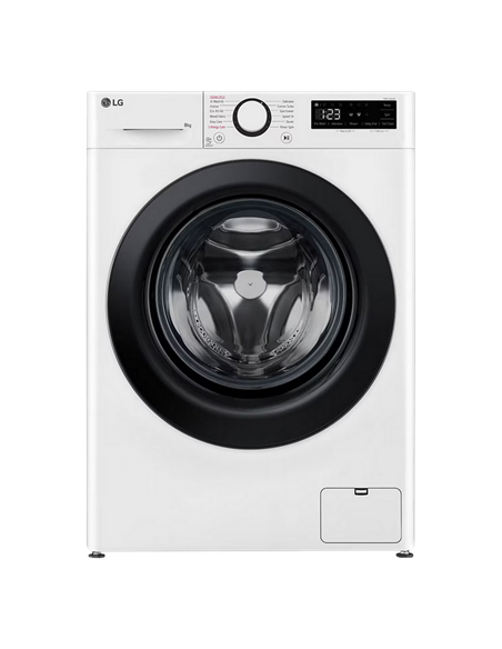 Стиральная машина LG F2WR508SBW, 8кг, Белый
