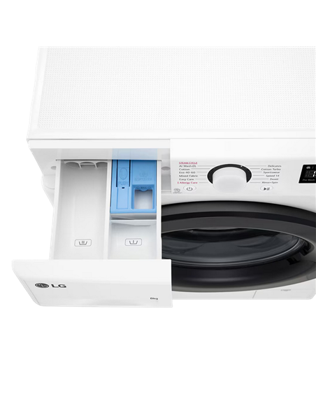 Стиральная машина LG F2WR508SBW, 8кг, Белый