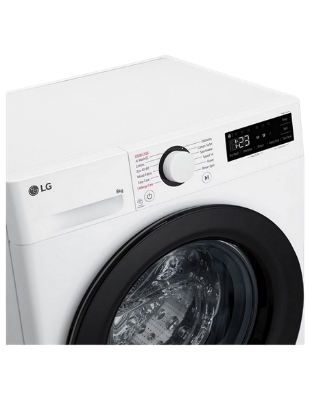 Стиральная машина LG F2WR508SBW, 8кг, Белый