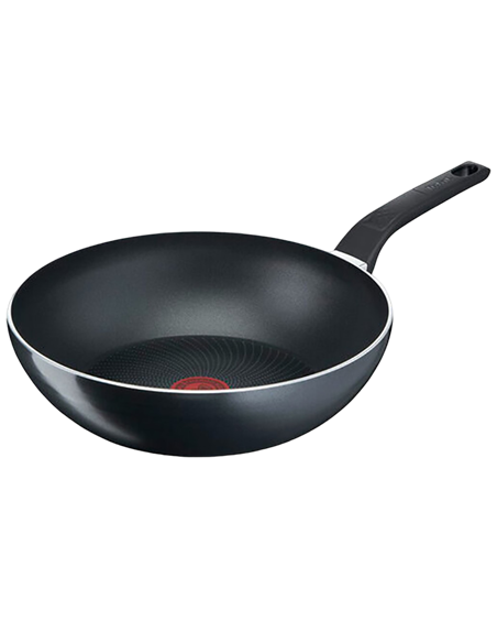 Tigaie WOK Tefal C2721953, 28cm, Negru
