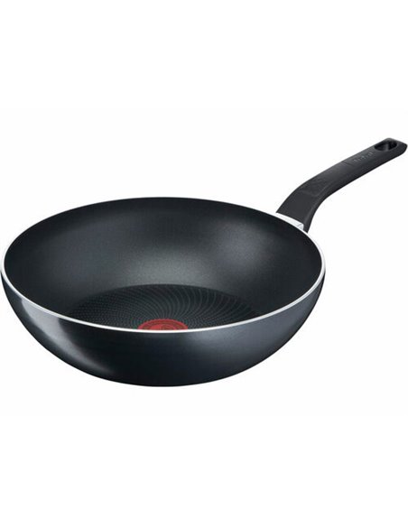 Tigaie WOK Tefal C2721953, 28cm, Negru