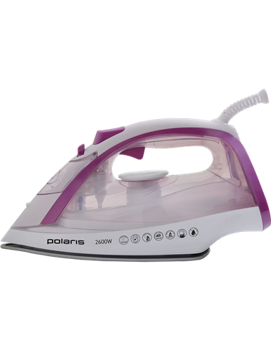 Утюг Polaris PIR2668AK, 2600Вт, Розовый
