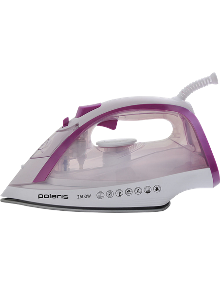 Fier de călcat Polaris PIR2668AK, 2600W, Roz
