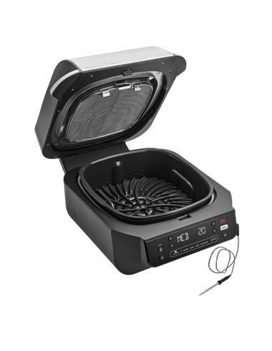 Grătar electric Ninja EG351EU, 1760W, Negru | Argintiu
