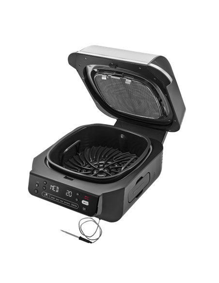 Grătar electric Ninja EG351EU, 1760W, Negru | Argintiu