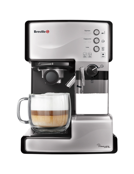 Кофемашина Breville VCF045X-DIM, 1050Вт, Серебристый