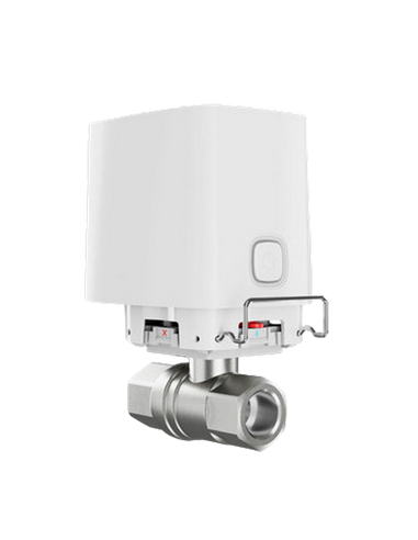 Беспроводной Кран Перекрытия Воды Ajax WaterStop ¾" (DN 20) Jeweller, Белый