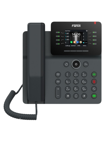 Telefon IP Fanvil V63, Gri inchis