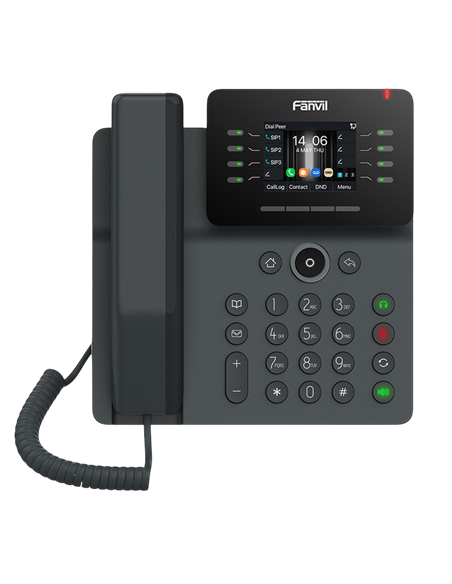 Telefon IP Fanvil V63, Gri inchis