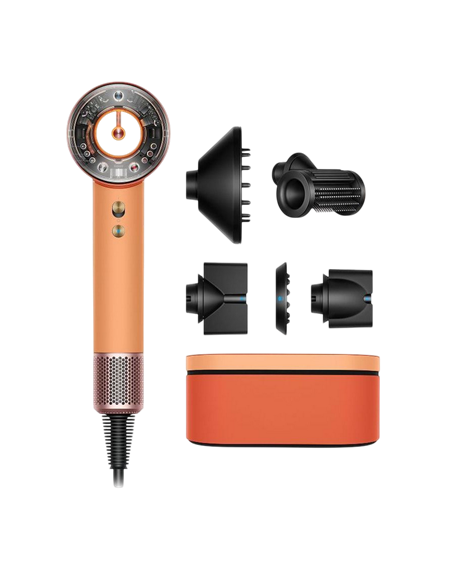 Фен Dyson Supersonic Nural HD16 Straight+Wavy, 1600Вт, Сeramic Apricot | Topaz