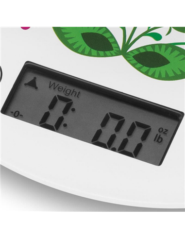 Cântar electronic de bucătărie Zelmer ZKS1611, Alb