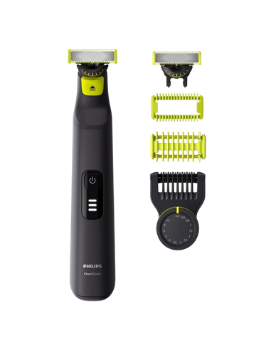Мужской Триммер Philips QP6542/15 OneBlade Pro 360, Чёрный
