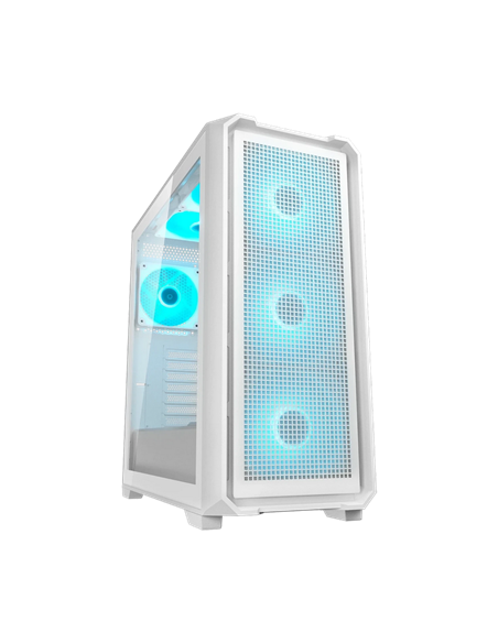 Carcasă PC Cougar MX600 Air PRO White, Midi-Tower, Fără PSU, Alb