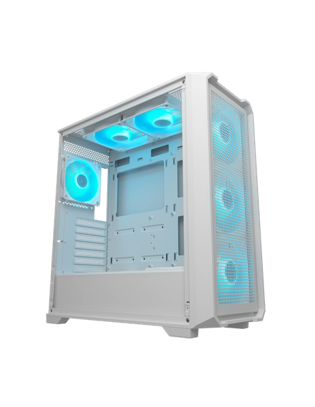 Carcasă PC Cougar MX600 Air PRO White, Midi-Tower, Fără PSU, Alb