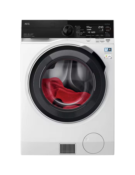 Стирально-сушильная машина AEG LWR98165NXE, 10кг, Белый