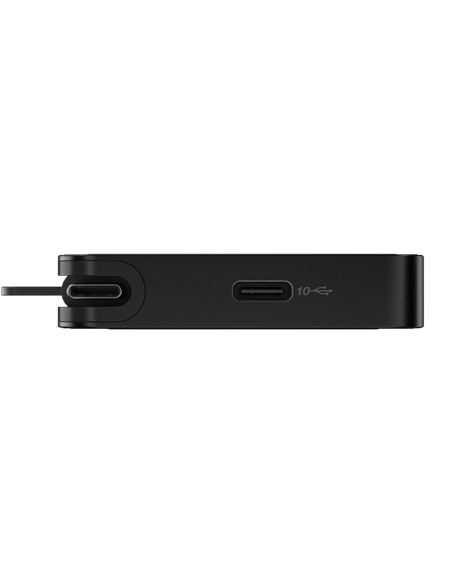 Stație Docking Lenovo USB-C Slim Travel Dock, Negru