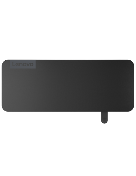 Stație Docking Lenovo USB-C Slim Travel Dock, Negru