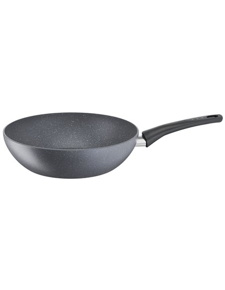 Tigaie WOK Tefal G1501972, 28cm, Gri