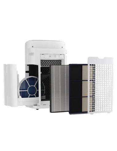 Увлажнитель и очиститель воздуха Sharp KIN52EUL, Белый