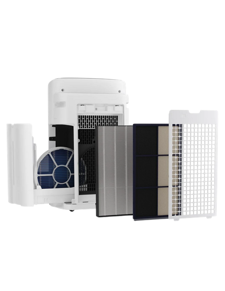 Umidificator și purificator de aer Sharp KIN52EUL, Alb