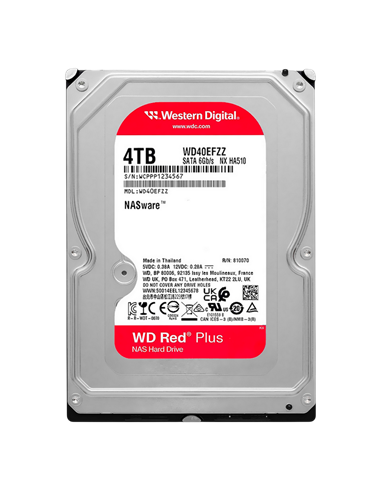 Unitate HDD Western Digital WD Red Plus, 3.5", 4 TB WD40EFZZ