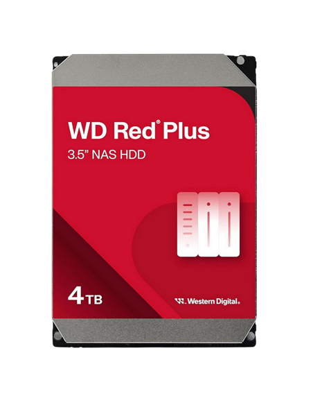 Unitate HDD Western Digital WD Red Plus, 3.5", 4 TB WD40EFZZ