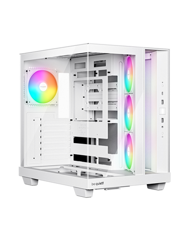 Компьютерный корпус be quiet! Ligh Base 500 LX White, Midi-Tower, Без блока питания, Белый