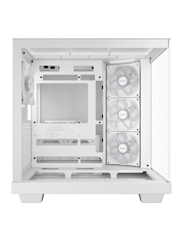Carcasă PC be quiet! Ligh Base 500 LX White, Midi-Tower, Fără PSU, Alb