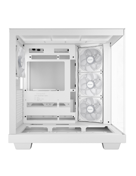 Carcasă PC be quiet! Ligh Base 500 LX White, Midi-Tower, Fără PSU, Alb
